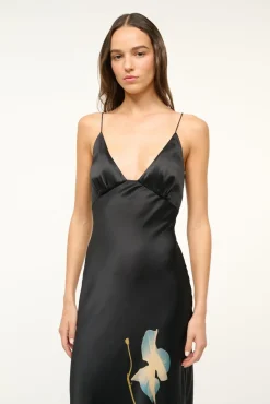 STAUD HANK DRESS BOTANICAL SHADOWS><noscript><img width=