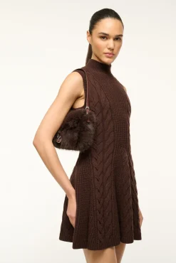 STAUD HARLOW FAUX FUR BAG><noscript><img width=