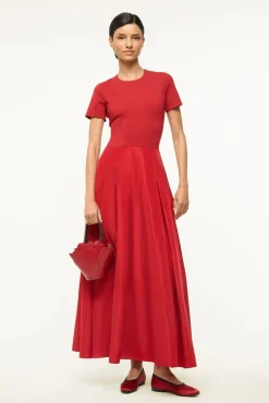 STAUD HOPPER DRESS> The Evening Edit|Maxi Dresses