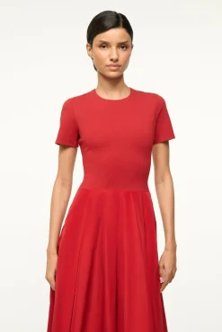 STAUD HOPPER DRESS><noscript><img width=