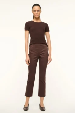 STAUD HUNTER PANT DARK CHOCOLATE> Pants & Shorts