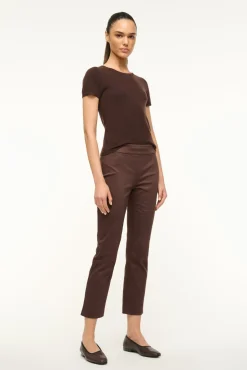 STAUD HUNTER PANT DARK CHOCOLATE><noscript><img width=