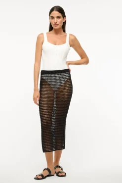 STAUD INES SKIRT> Swim|Cover-ups