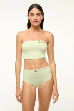 STAUD JUNO BIKINI TOP PALE JADE> Swim|Bikinis