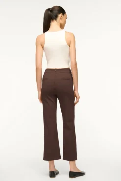 STAUD KNACK PANT DARK CHOCOLATE><noscript><img width=