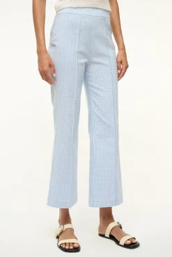 STAUD KNACK PANT SKY MICRO CHECK><noscript><img width=