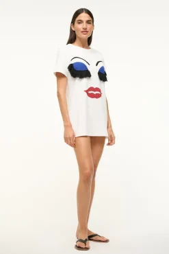 STAUD MAMACITA DRESS PRISCILLA><noscript><img width=
