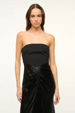 STAUD MIDI WAYFARING DRESS><noscript><img width=