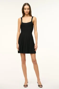 STAUD MINI ELLISON DRESS> Knit Dresses|Mini Dresses