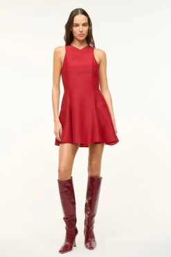 STAUD MINI HEIKE DRESS> The Evening Edit