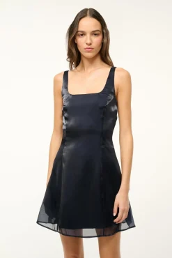 STAUD MINI LIVINGSTON DRESS> The Evening Edit