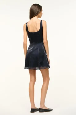 STAUD MINI LIVINGSTON DRESS><noscript><img width=