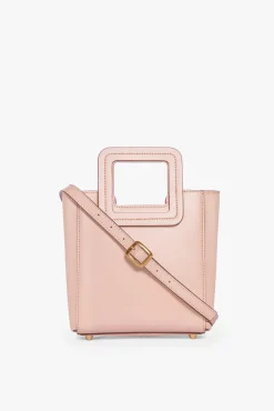STAUD MINI SHIRLEY LEATHER BAG |> Totes|Crossbody