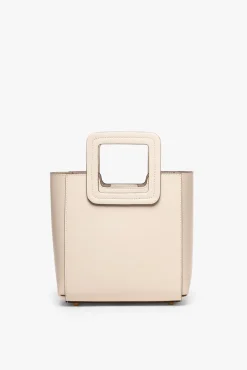 STAUD MINI SHIRLEY LEATHER BAG |> Totes|Crossbody