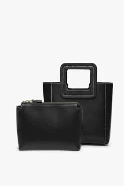 STAUD MINI SHIRLEY LEATHER BAG |><noscript><img width=