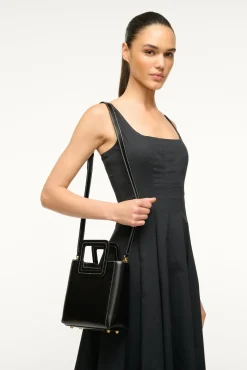 STAUD MINI SHIRLEY LEATHER BAG |><noscript><img width=