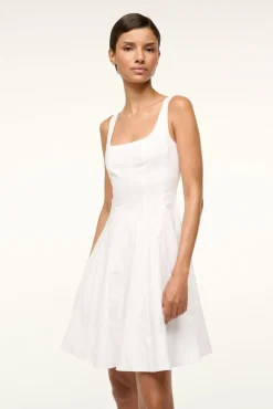 STAUD MINI WELLS DRESS><noscript><img width=