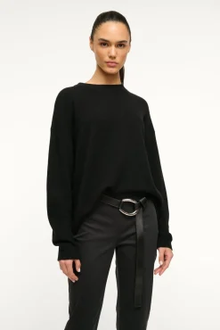 STAUD 30MM WRAP BELT BLACK SILVER> Accessories