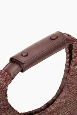 STAUD MOON RAFFIA TOTE BAG><noscript><img width=