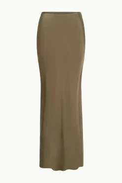 STAUD ODIN SILK SKIRT><noscript><img width=