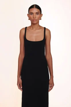 STAUD PAITYN DRESS> Knit Dresses|Midi Dresses