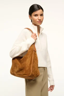 STAUD PERRY HOBO BAG DIRECTOR BLUE><noscript><img width=
