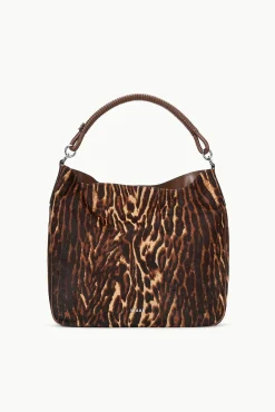 STAUD PERRY HOBO LADY LEOPARD CACAO><noscript><img width=