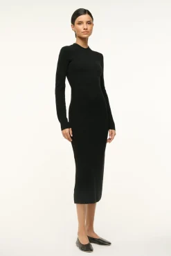 STAUD RAMONA DRESS> Dresses|Knit Dresses