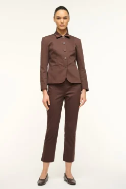 STAUD ROBERT JACKET DARK CHOCOLATE><noscript><img width=