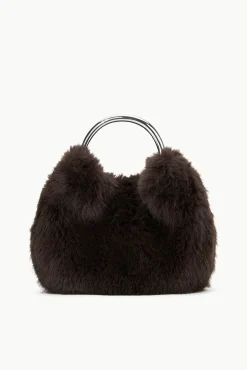 STAUD ROMEO FAUX FUR BAG> The Evening Edit|Beaded/novelty