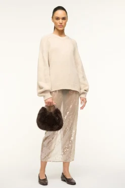 STAUD ROMEO FAUX FUR BAG> The Evening Edit|Beaded/novelty