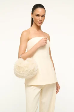 STAUD ROMEO FAUX FUR BAG><noscript><img width=