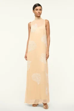 STAUD RUBI DRESS SANDY PALM> Maxi Dresses|Dresses