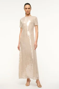 STAUD SAFI DRESS> The Evening Edit|Maxi Dresses