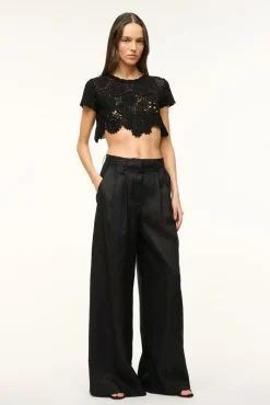 STAUD SASHA PANT> Pants & Shorts