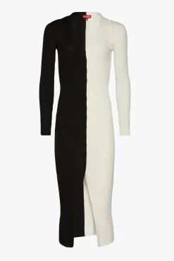 STAUD SHOKO SWEATER | BLACK WHITE><noscript><img width=