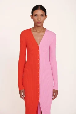 STAUD SHOKO SWEATER POPPY ROSEBUD><noscript><img width=