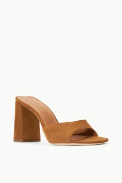 STAUD SLOANE HEEL SUEDE> The Evening Edit|Heels