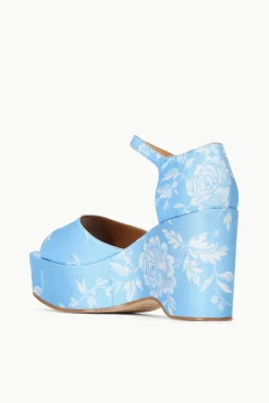 STAUD STELLA PLATFORM SANDAL BLUE ROSE><noscript><img width=