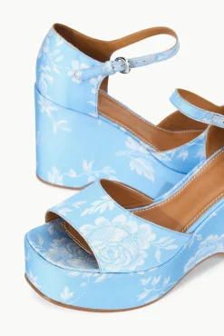 STAUD STELLA PLATFORM SANDAL BLUE ROSE><noscript><img width=