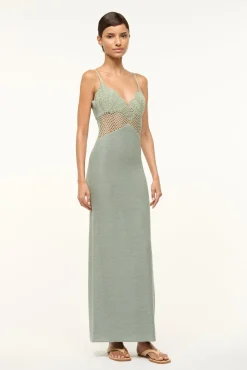 STAUD TARA DRESS> The Evening Edit
