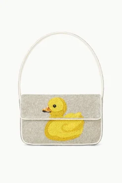 STAUD TOMMY BEADED BAG DUCKS NOT IN A ROW> Shoulder|Beaded/novelty