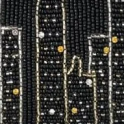 STAUD TOMMY BEADED BAG NYC SKYLINE><noscript><img width=