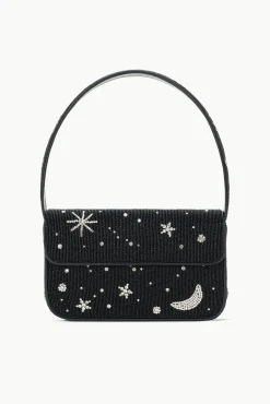 STAUD TOMMY BEADED BAG STARRY NIGHT> The Evening Edit|Shoulder
