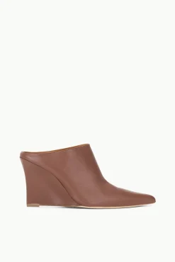 STAUD VESPER WEDGE MULE> Mules & Flats|Platforms & Wedges