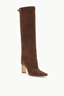 STAUD WALLY FOLDOVER HIGH HEEL BOOT SUEDE><noscript><img width=