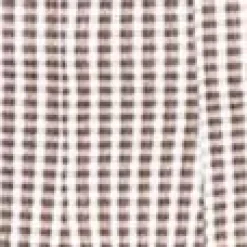 STAUD WELLS DRESS DARK CHOCOLATE MICRO CHECK><noscript><img width=