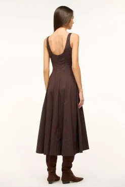 STAUD WELLS DRESS><noscript><img width=