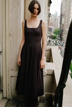 STAUD WELLS DRESS><noscript><img width=