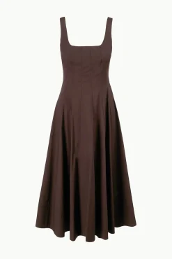 STAUD WELLS DRESS><noscript><img width=